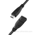 Data Charging Male to Female USB-C Extension Cable